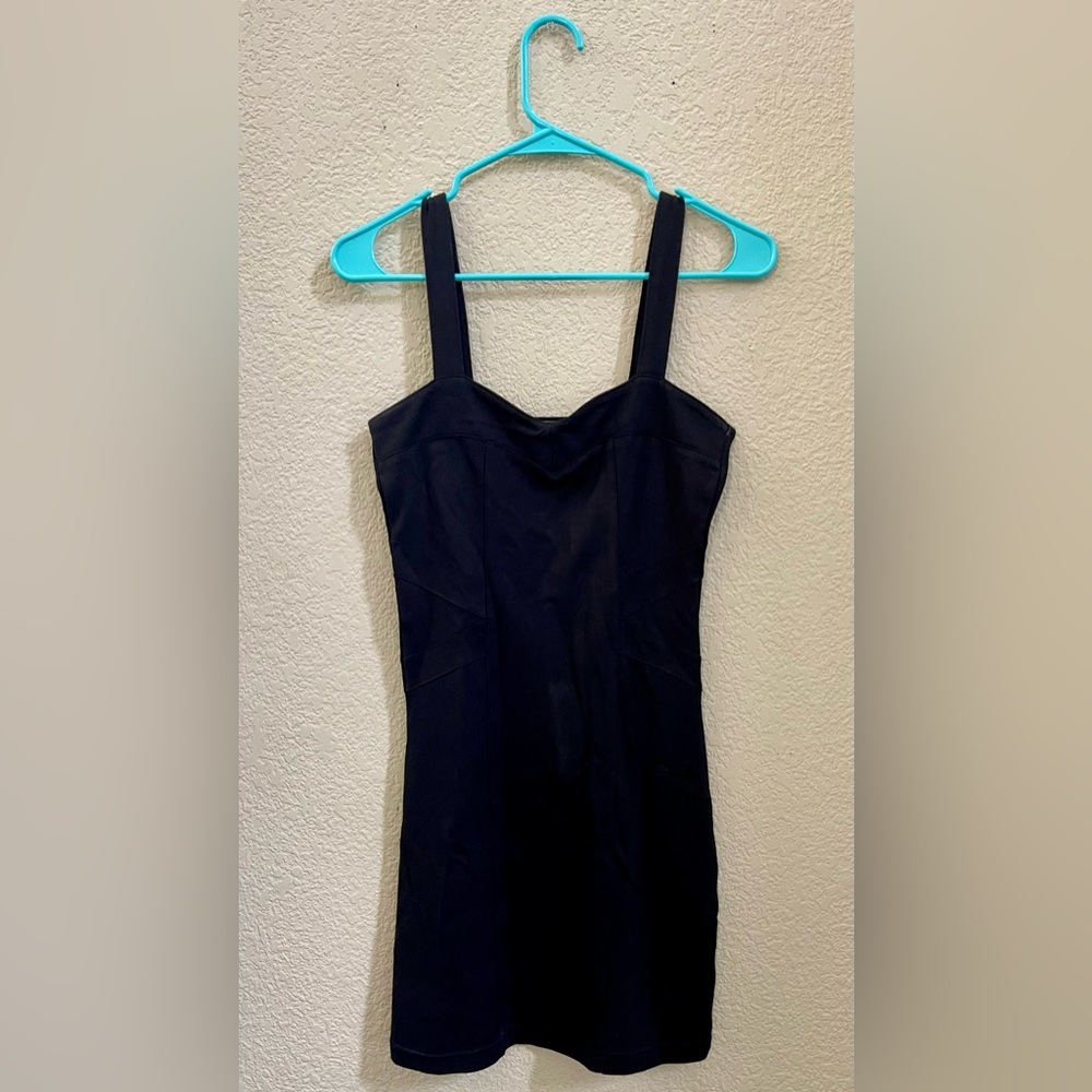 Cotton On Black Tank Top Bodycon Mini Dress